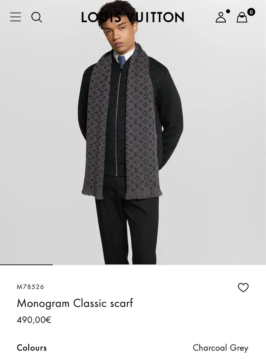 As New Louis Vuitton Scarf