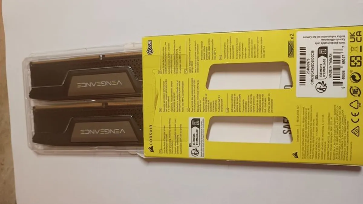 Corsair Vengeance DDR5 32GB 2x16GB 6000MHz CL36 - Image 3