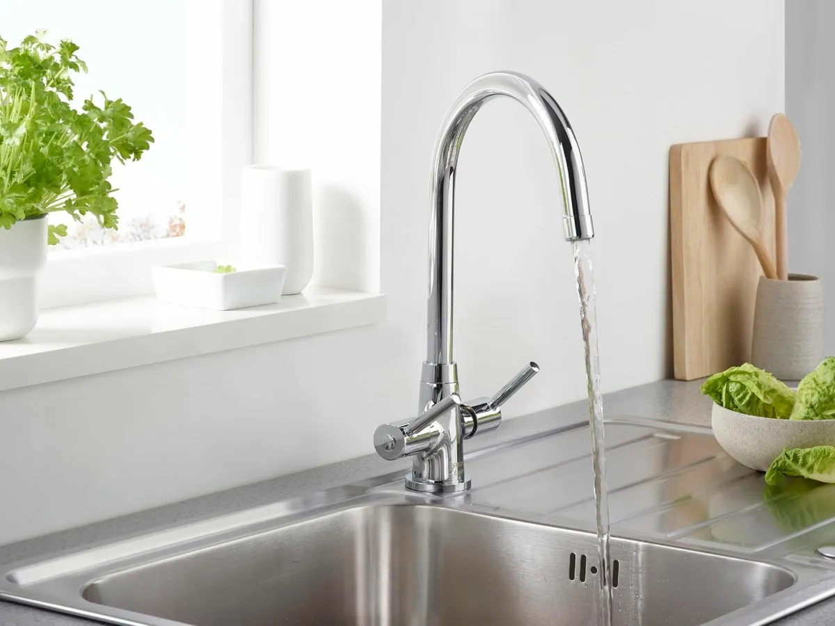 MZ SNK EF C Monza Easyfit Kitchen Sink Mixer Tap - Image 2