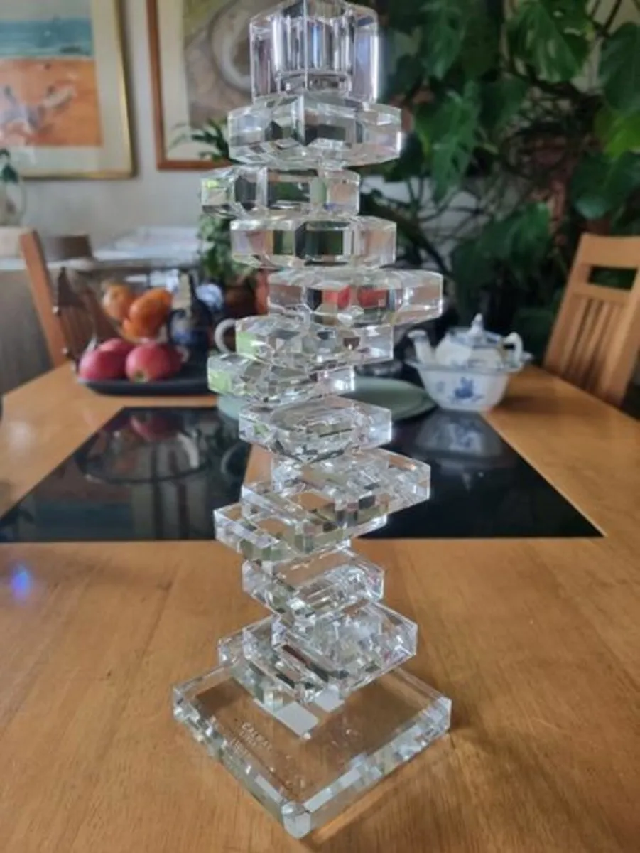 Galway Living Glass Candle Holder - Image 1