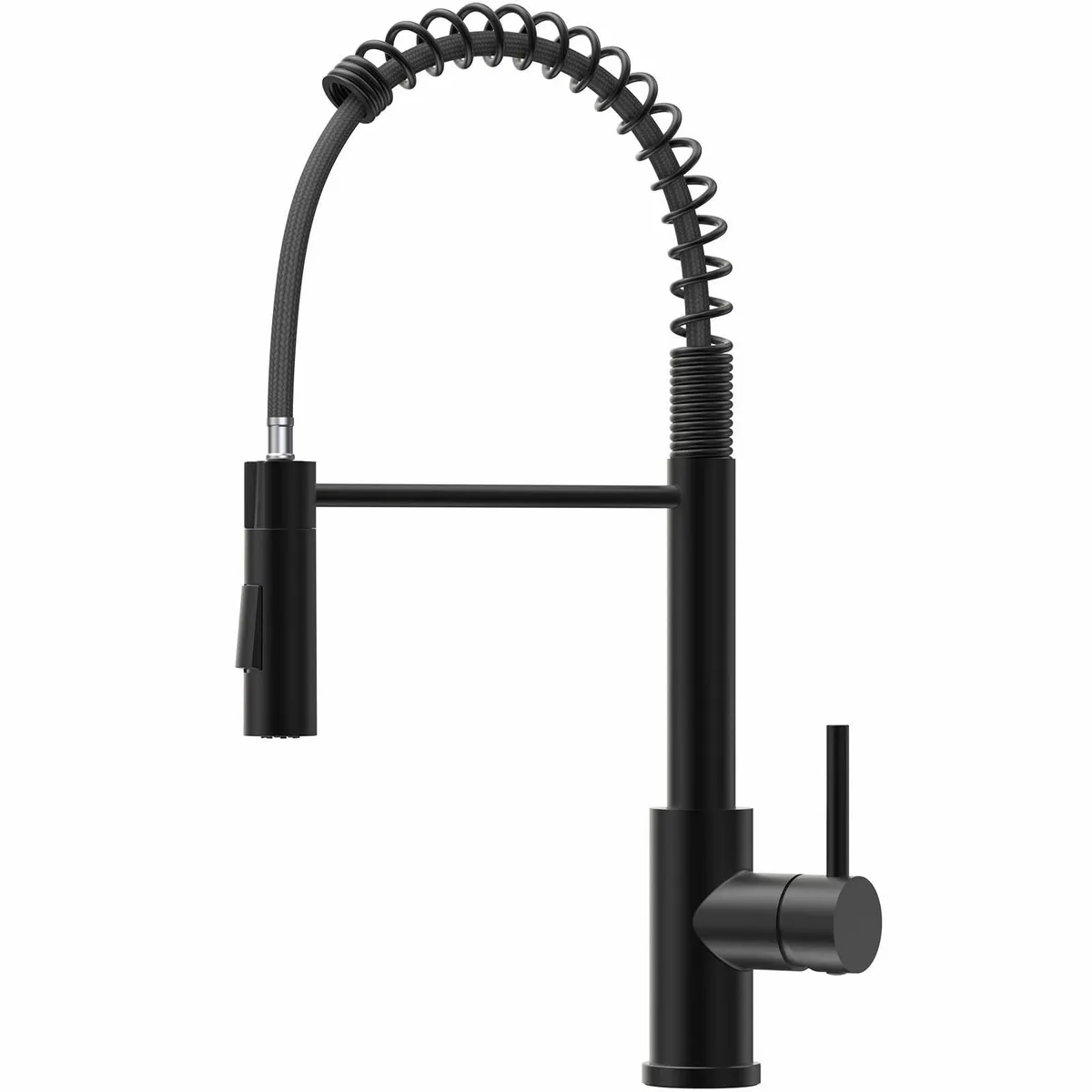 Black Kitchen Tap with Pull-Out Sprayer Sink 2 - Image 1