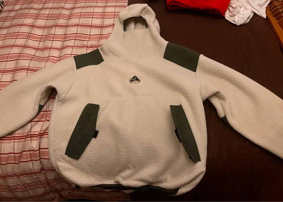 Nike ACG fleece white - Image 1