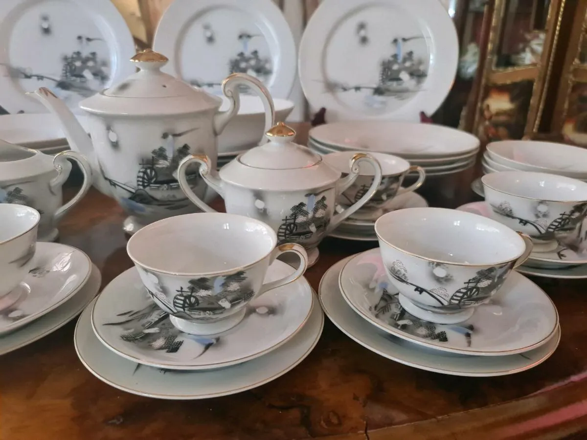 Japanese tea and dinner service - Image 2