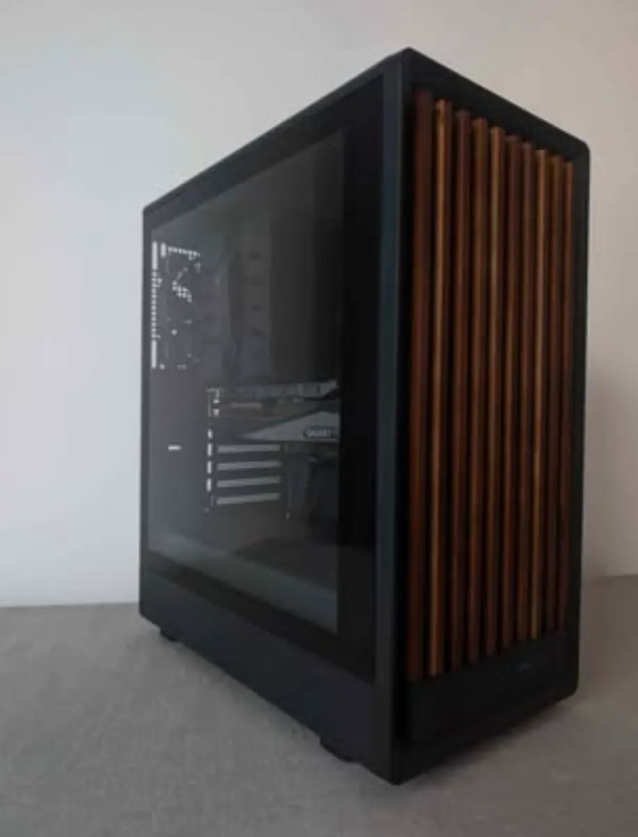 Intel i7 12th Gen Real Wood Walnut Workstation PC - Image 2