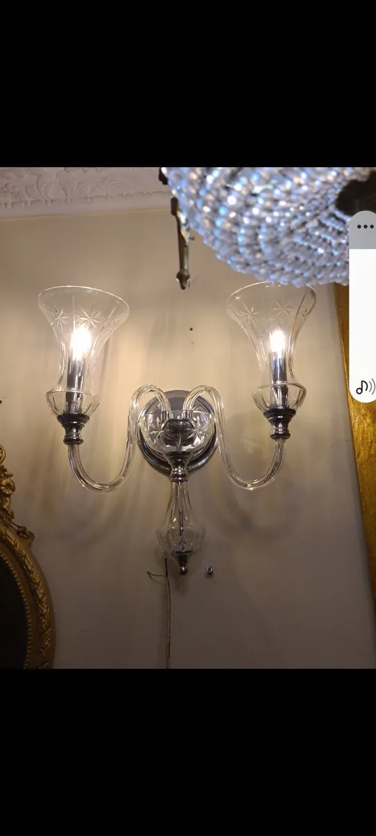 Preciosa crystal wall lights - Image 2