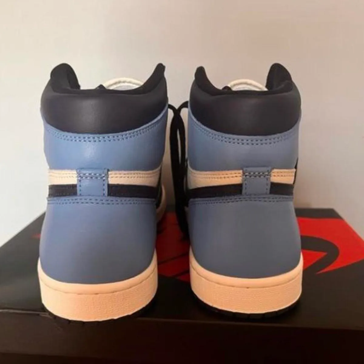 Nike UNC Jordan 1’s Blue/Navy - Image 4