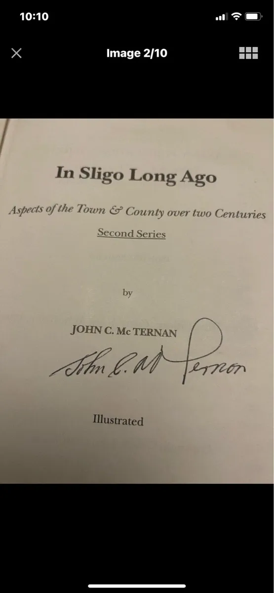In Sligo Long Ago - Signed Copy - Image 3