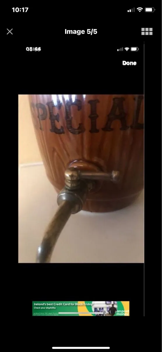 Ceramic Drinks Barrel - Image 4