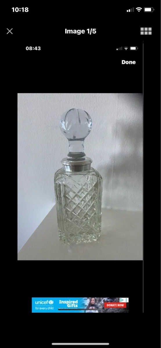 Heavy Crystal Decanter - Image 2