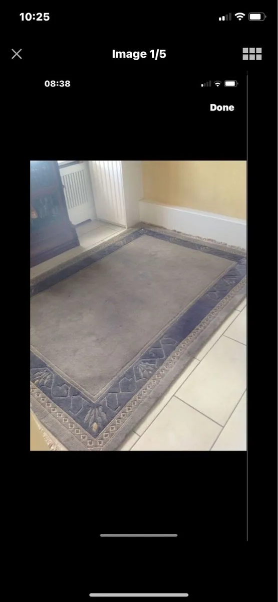 Hand Made Nepalese Floor Carpet - Image 1