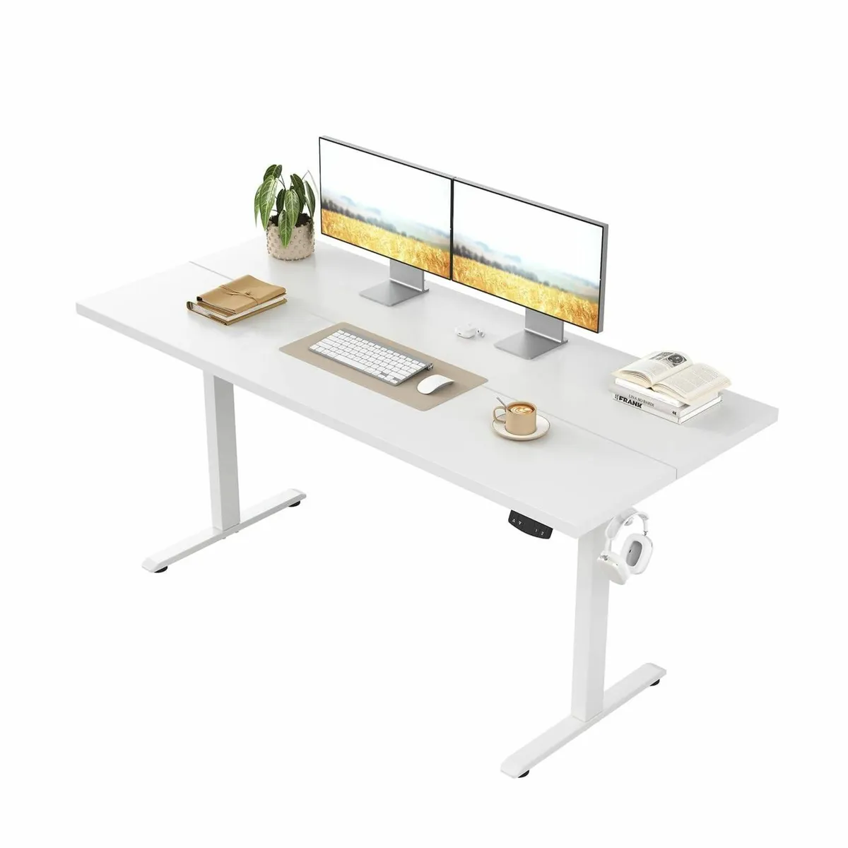 Height-Adjustable Desk Electric Sit-Stand Office - Image 1