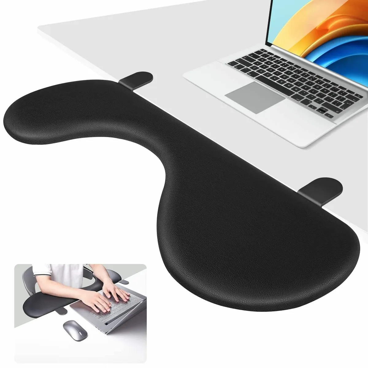 Desk Extender Tray Foldable Arm Rest Elbow Wrist - Image 1