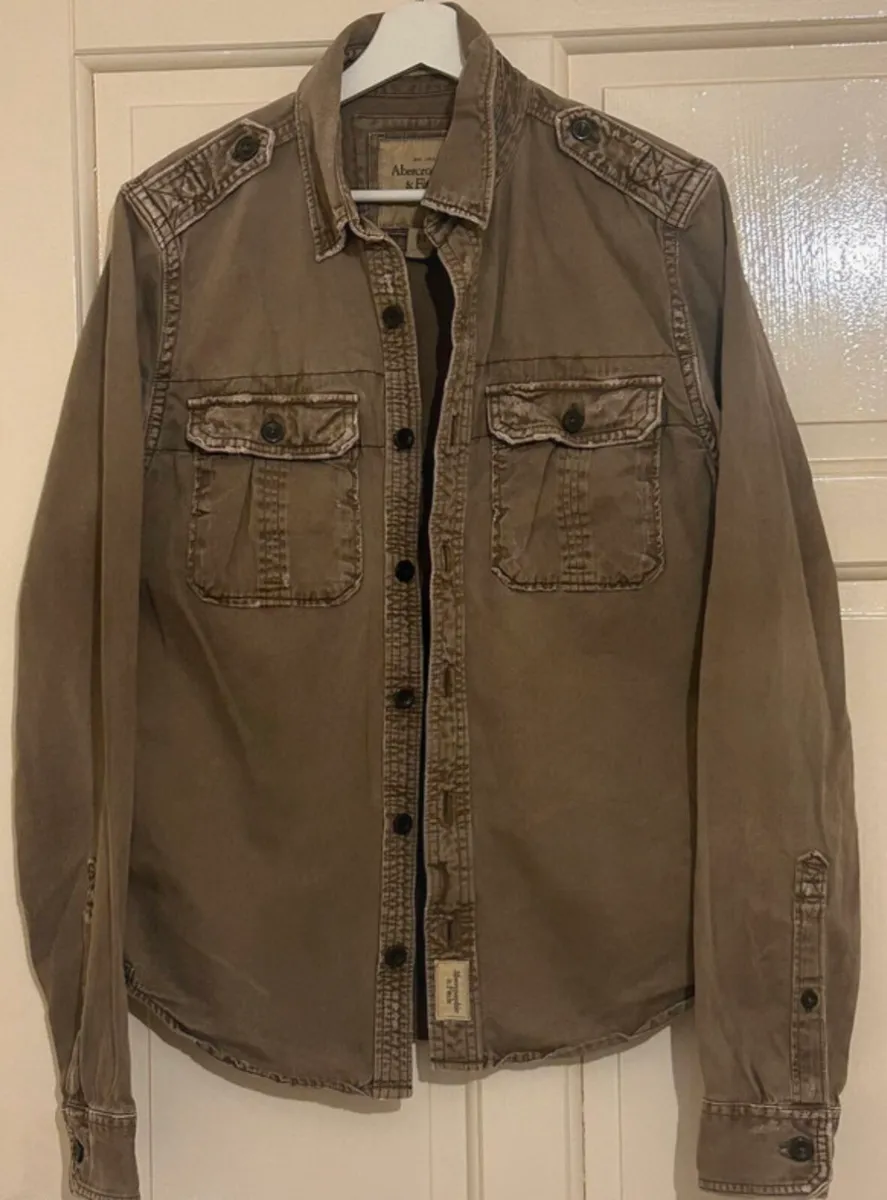 Men’s army style shirt - Image 1