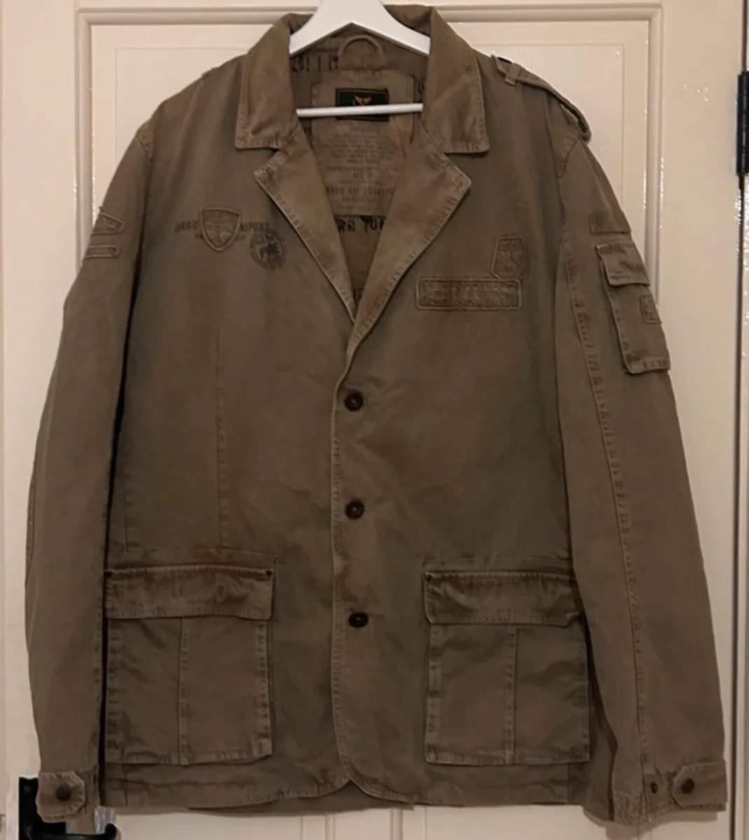 Men’s army style jacket - Image 1