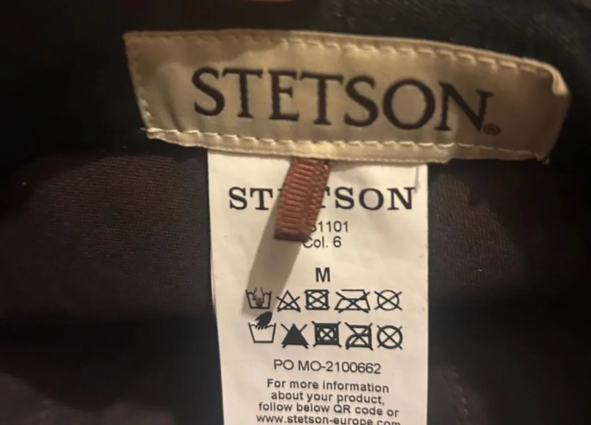 Men’s Stetson hat - Image 3