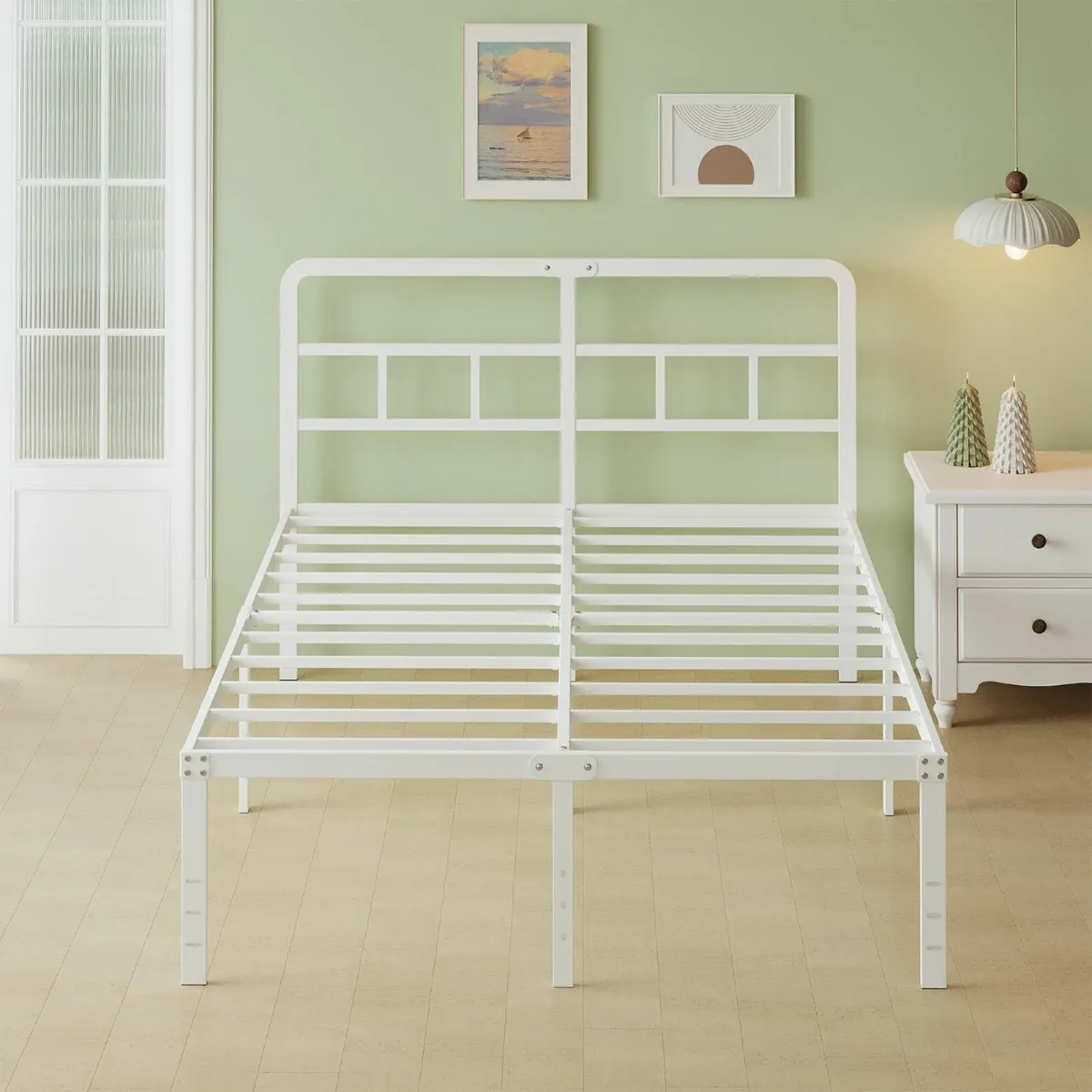 Super King Size Bed Frame 6ft with Curved - Image 3