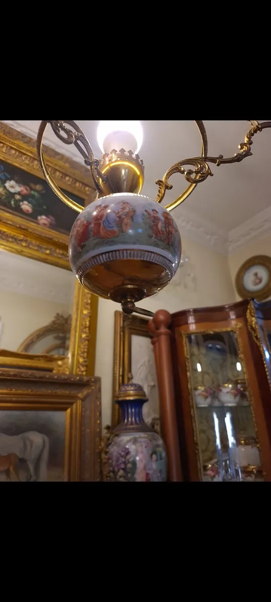 Vintage ceiling lights POSTAGE AVAILABLE - Image 1