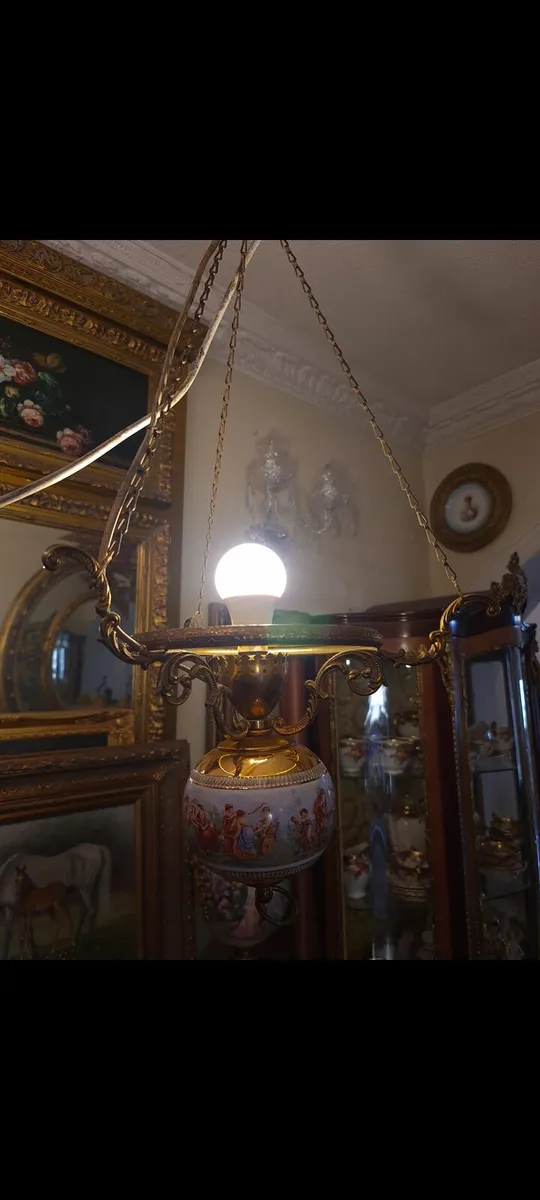 Vintage ceiling lights POSTAGE AVAILABLE - Image 2