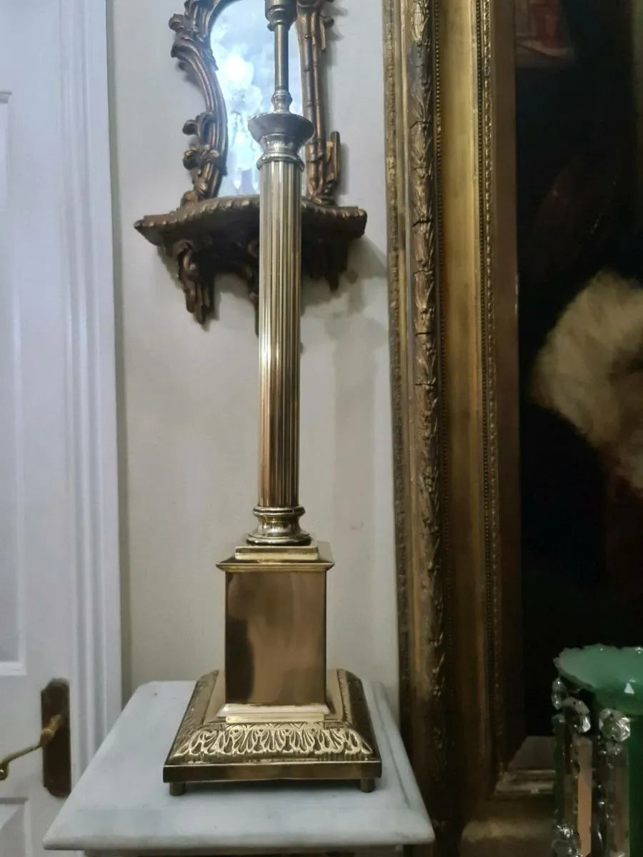 Magnificent classical tall lamp POSTAGE AVAILABLE - Image 1