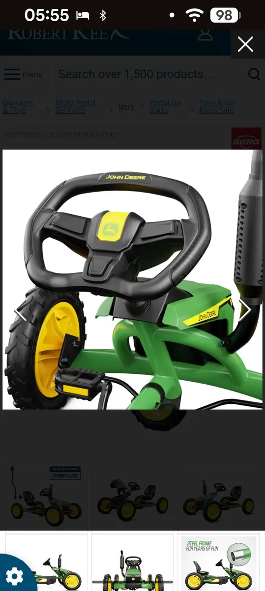 Berg Buggy Go Kart John Deere - Image 2