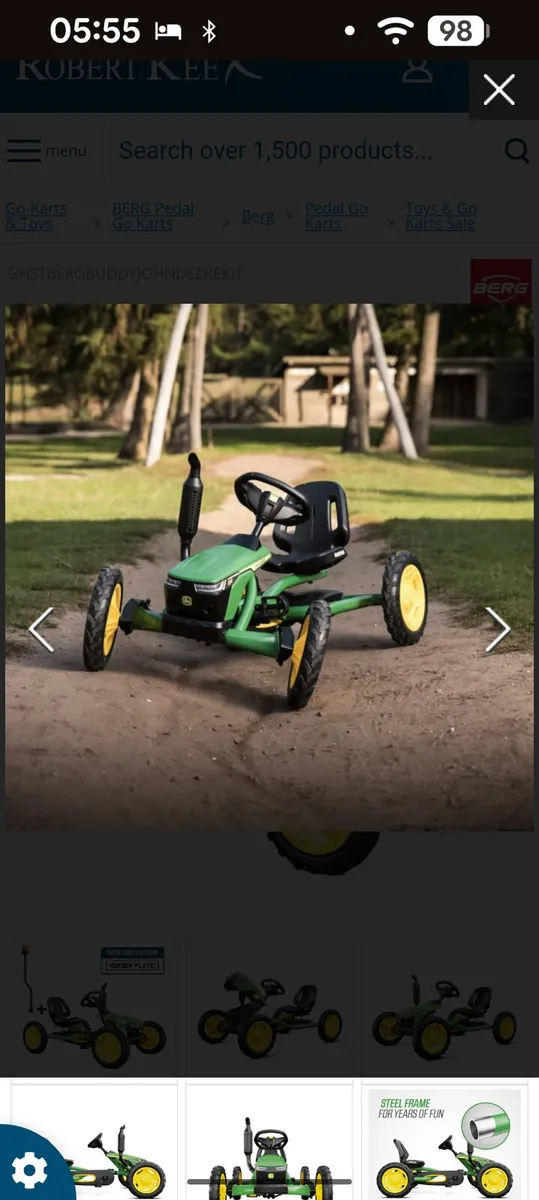 Berg Buggy Go Kart John Deere - Image 3