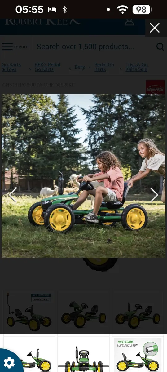 Berg Buggy Go Kart John Deere - Image 4