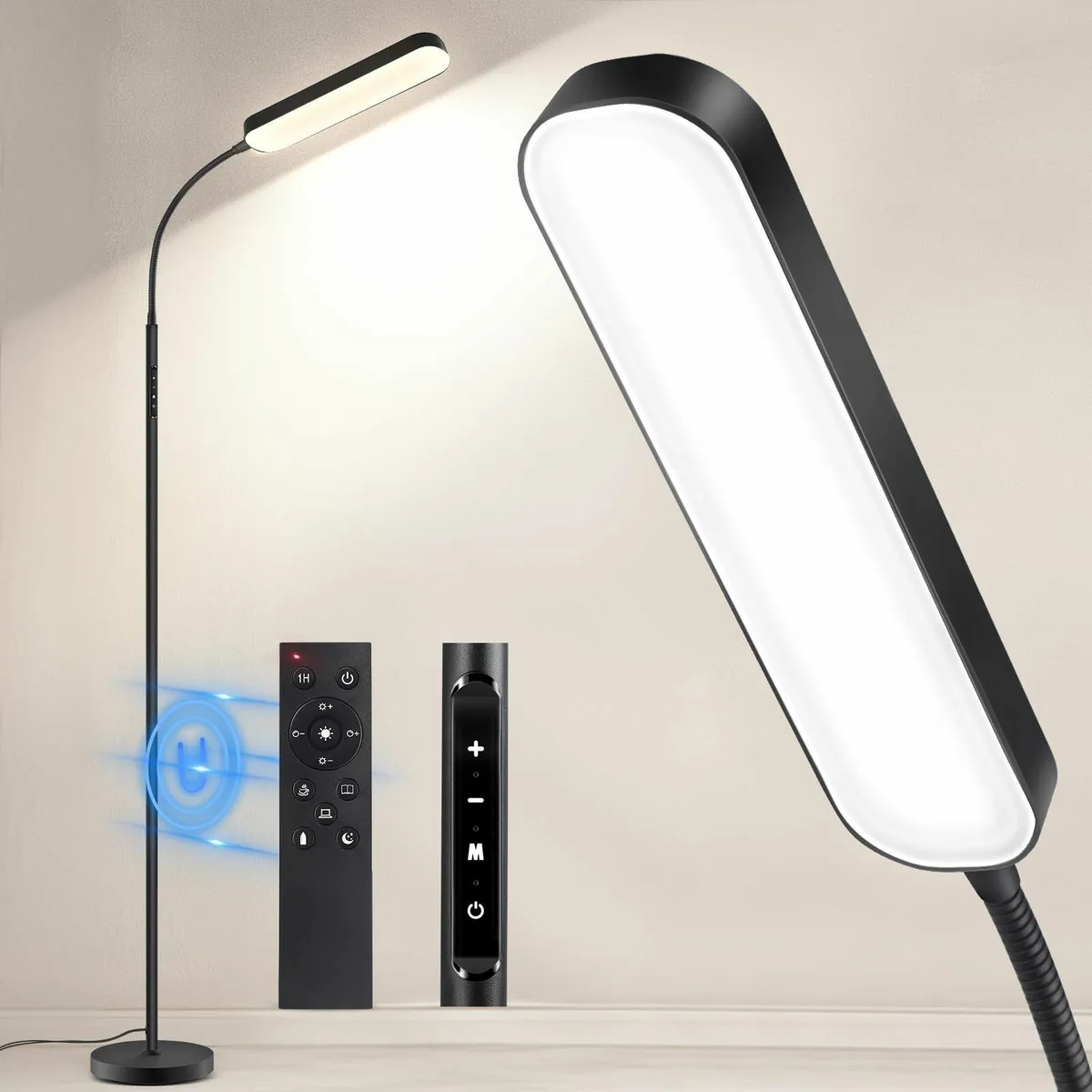 LED Floor Lamp 15W 1500LM Dimmable Adjustable - Image 1