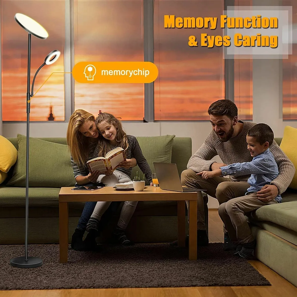 LED Uplighter Floor Lamp Upgraded 42W 4200LM - Image 4