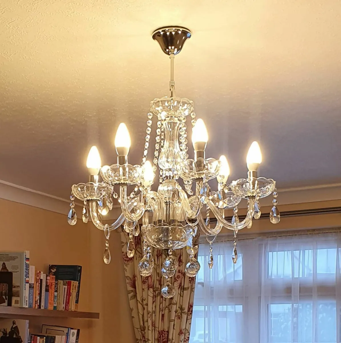 Maria Theresa Crystal Chandelier Clear K9 Glass - Image 1