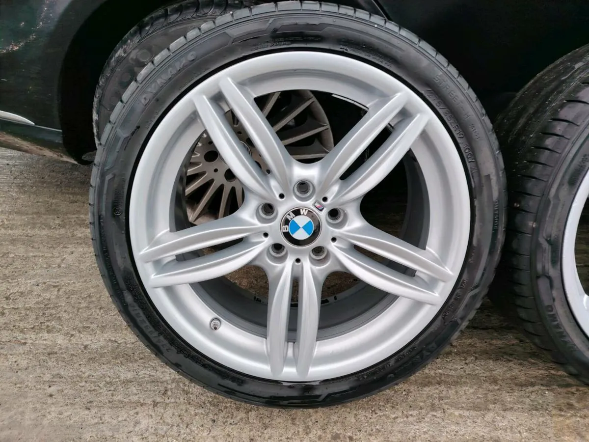 19" BMW F10 M-Sport alloys - Image 2
