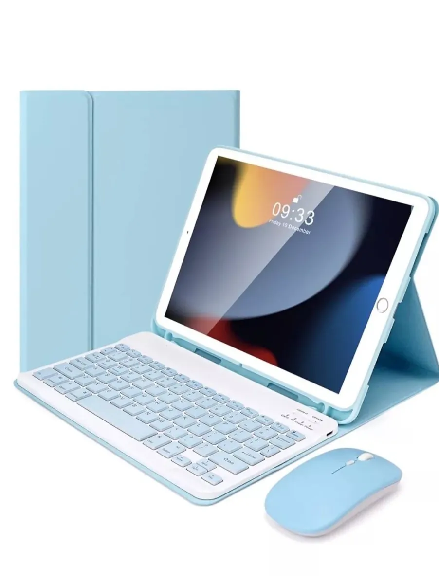 iPad keyboard case with mouse wireless Bluetooth - Image 1