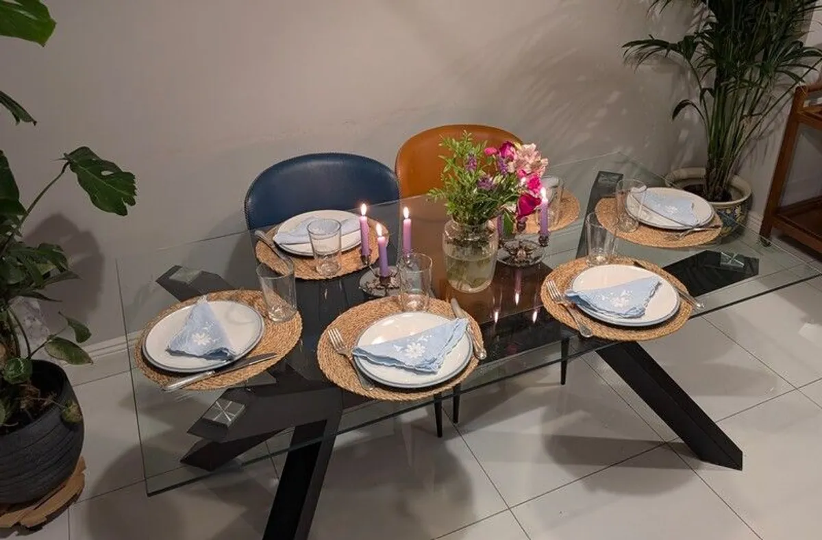 Glass Dining Table - Image 2