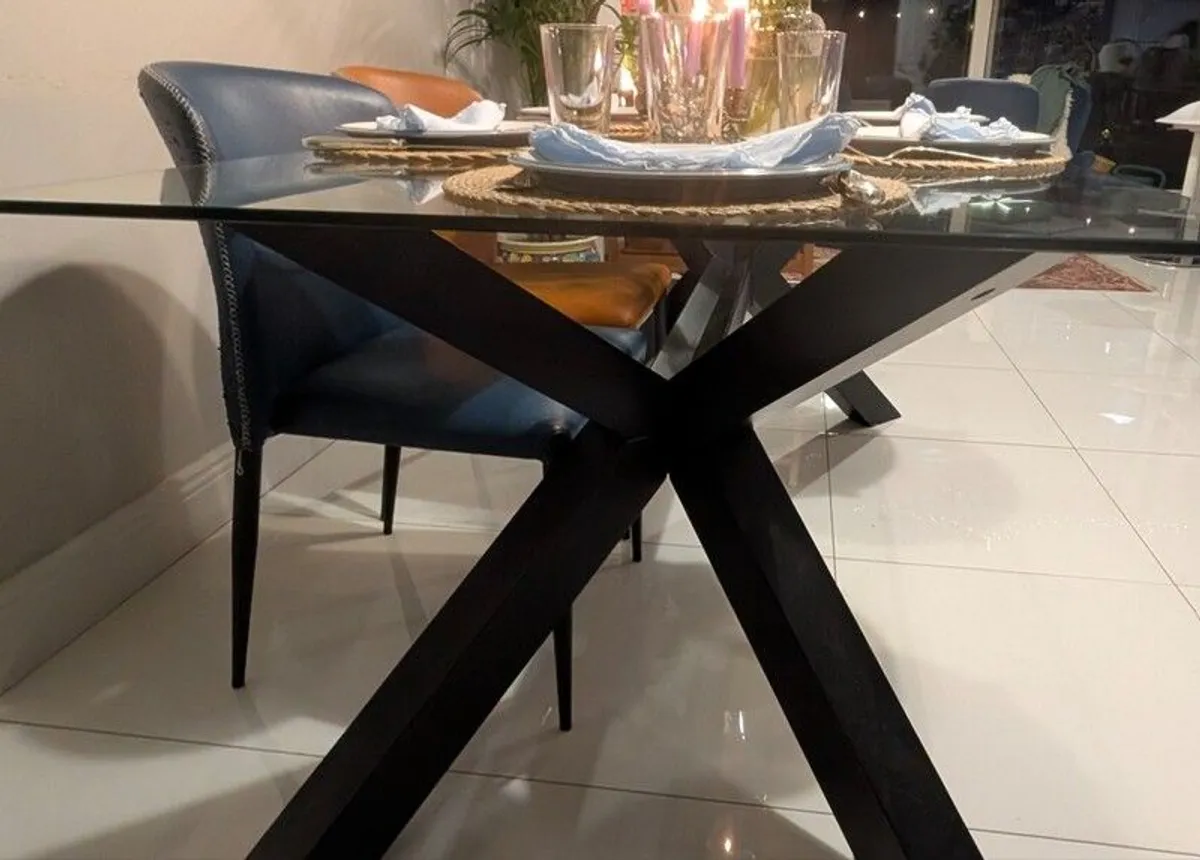 Glass Dining Table - Image 3