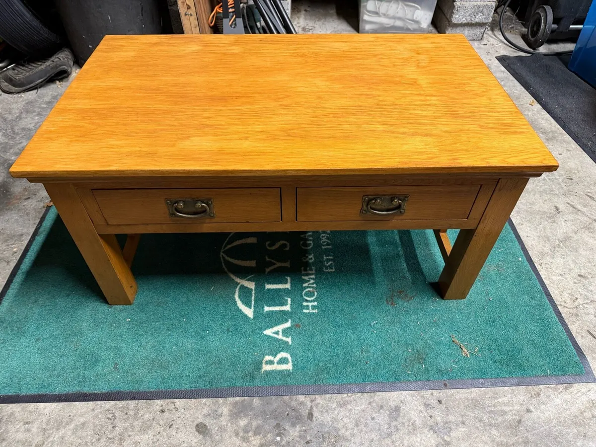Oak Coffee Table - Image 1