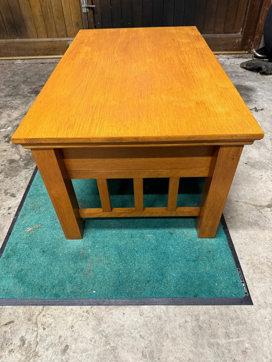 Oak Coffee Table - Image 2