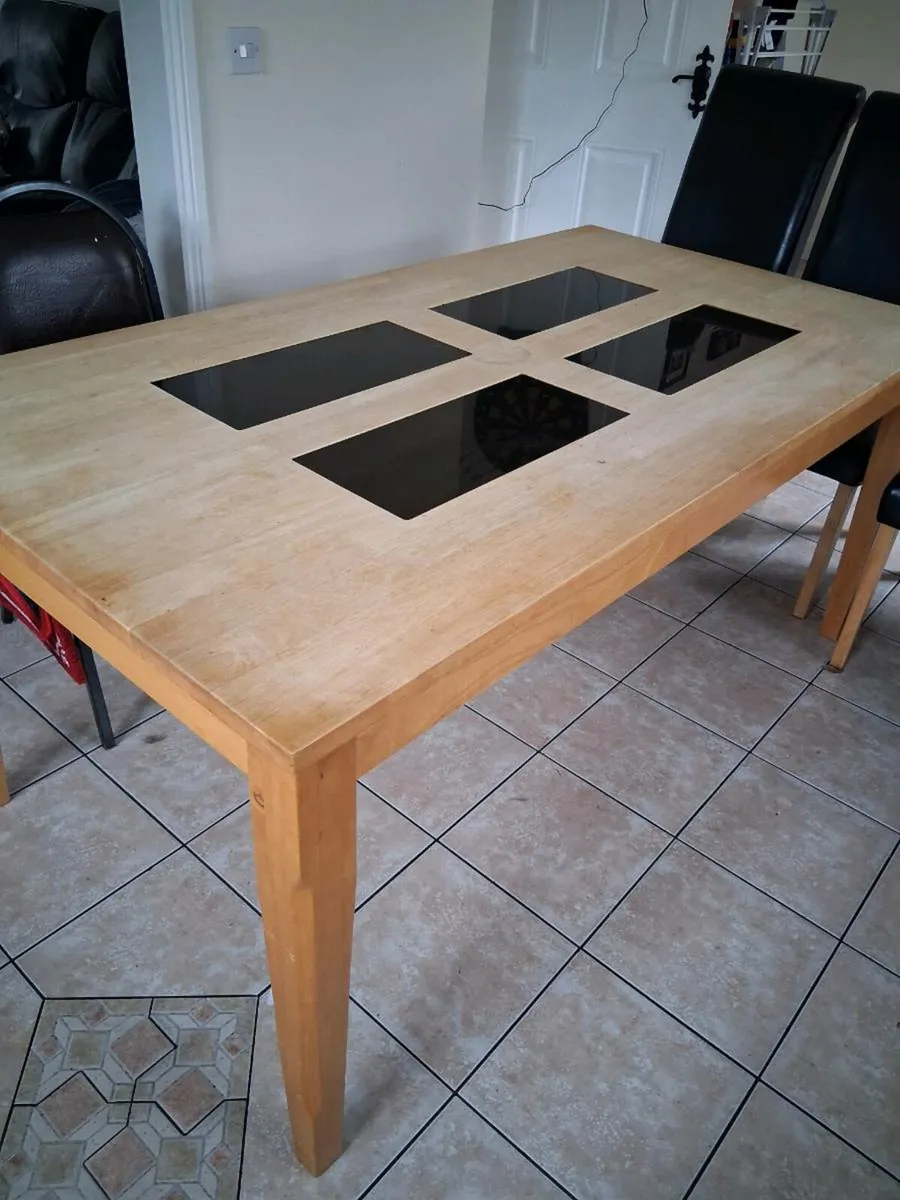 Table & 4 Chairs - Image 1