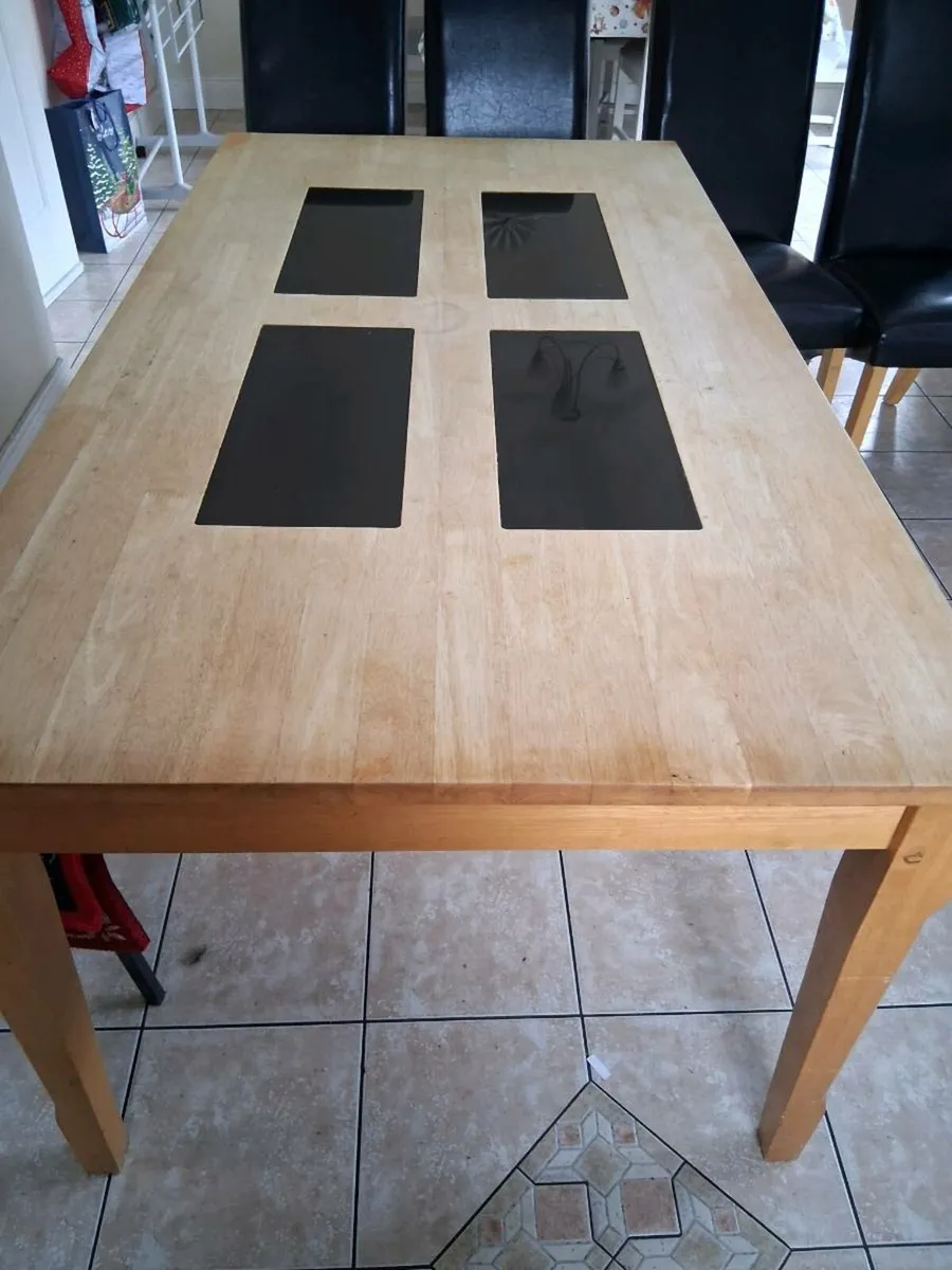 Table & 4 Chairs - Image 2