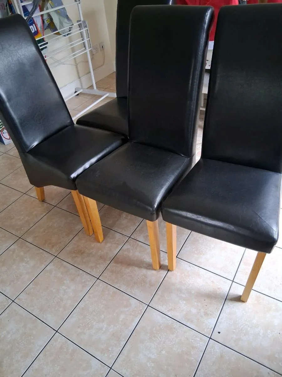 Table & 4 Chairs - Image 3