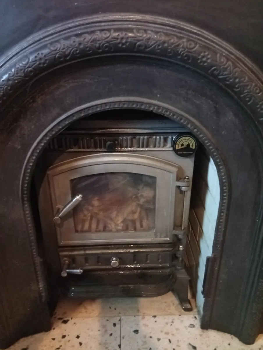 MultiFuel Cast Iron 8kw Henley Stove+fireplace - Image 2