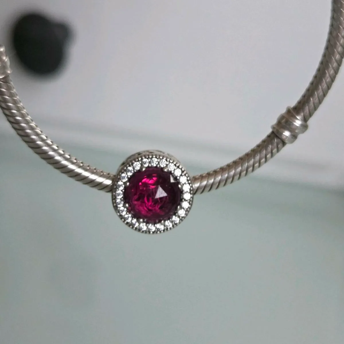 Pandora Disney Belle's Radiant Rose Charm - Image 1