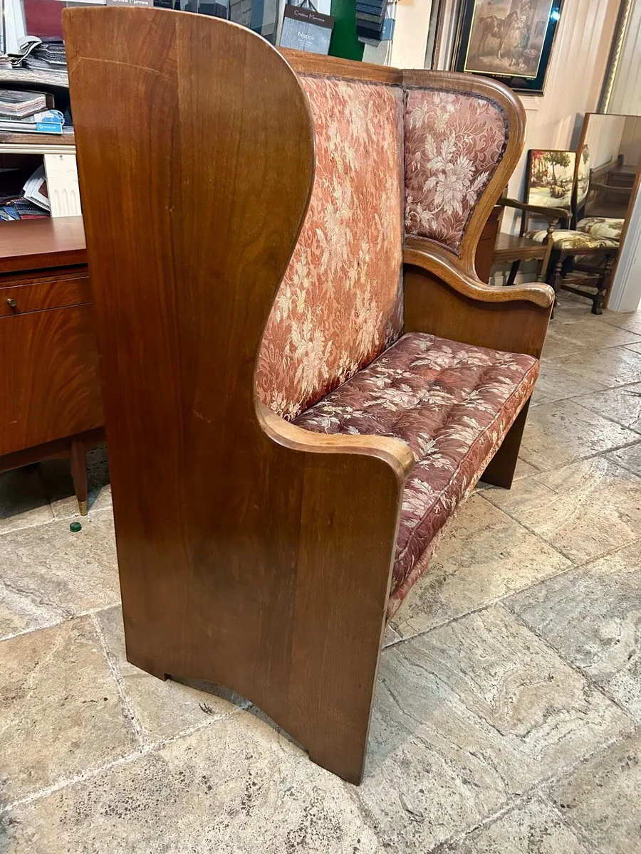 Antique settle - Image 3