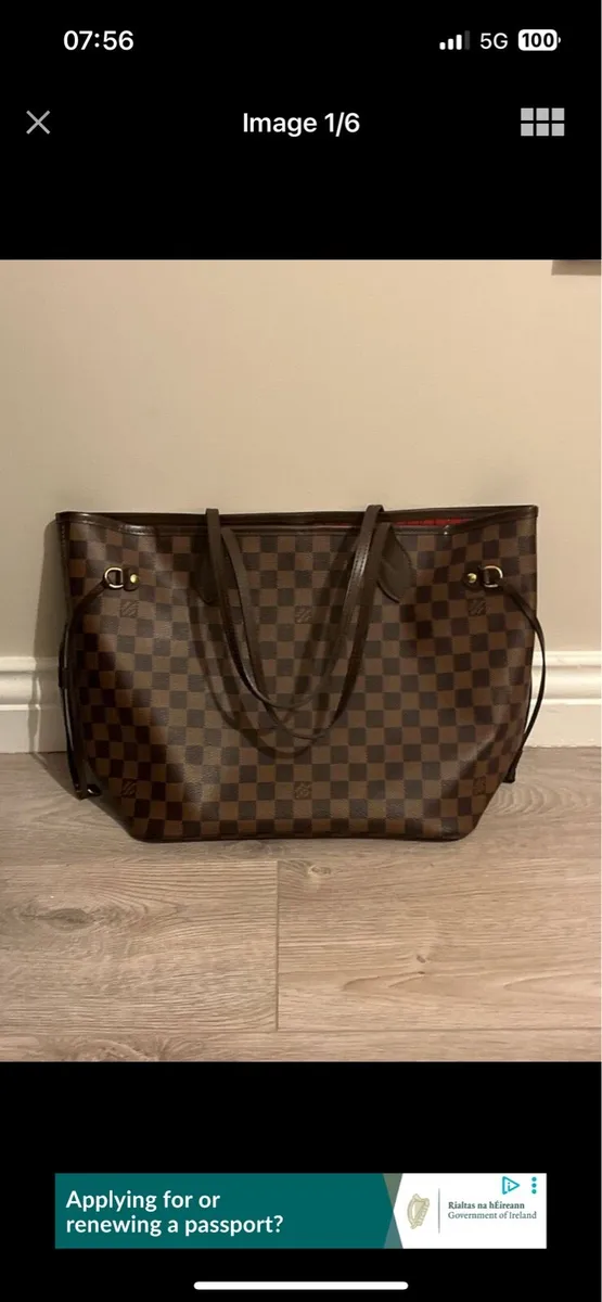 Louis Vuitton Bag & Makeup Bag - Image 1