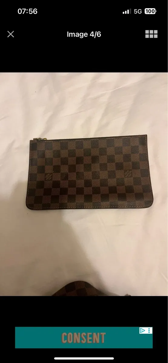 Louis Vuitton Bag & Makeup Bag - Image 4