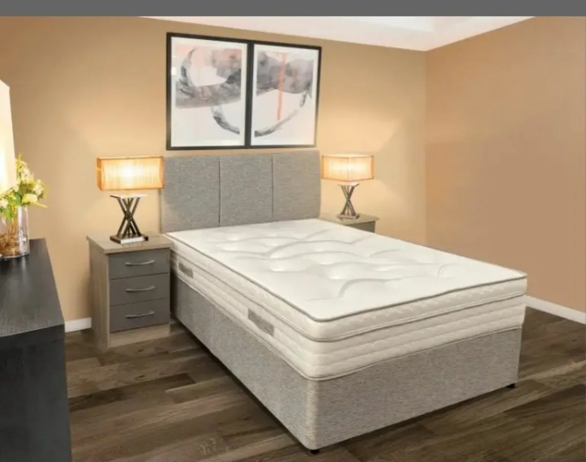 Brand new Sophie divan bed with mattress ✨ - Image 1