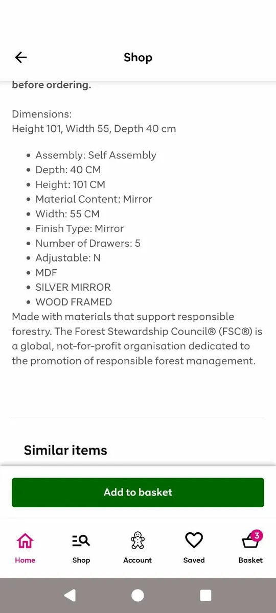 2 Mirrored Bedroom units, excellent condition - Image 2