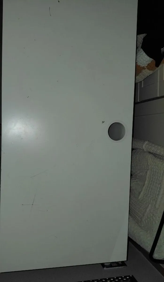 Ikea white Micke desk - Image 3