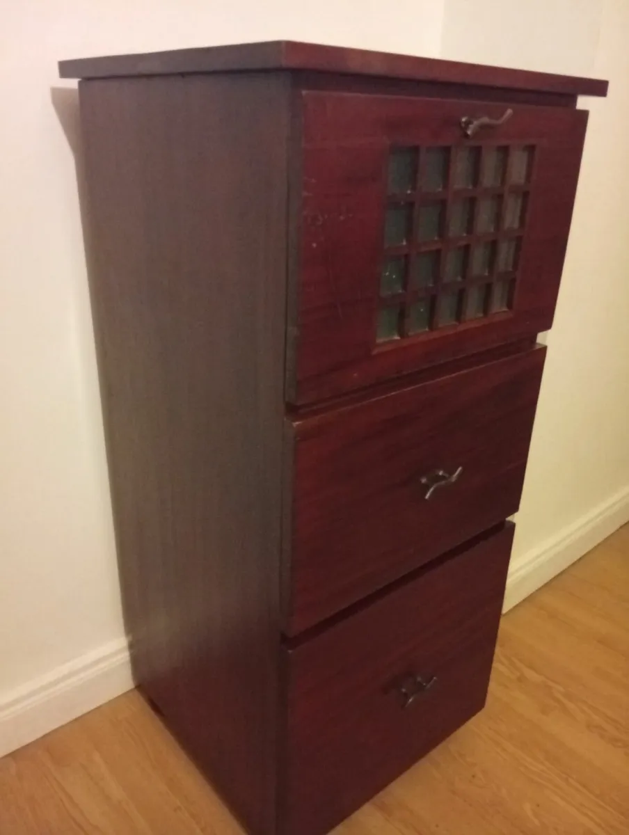 Oak Solid Antique Huge Tollboy chest of drawers - Image 3