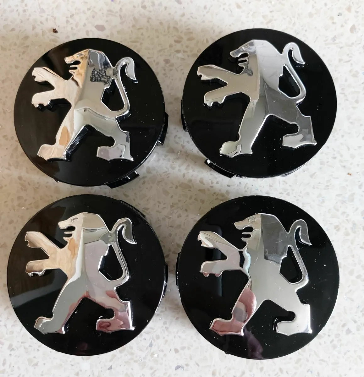 New Peugeot Centre Caps - FREE POST - Image 1