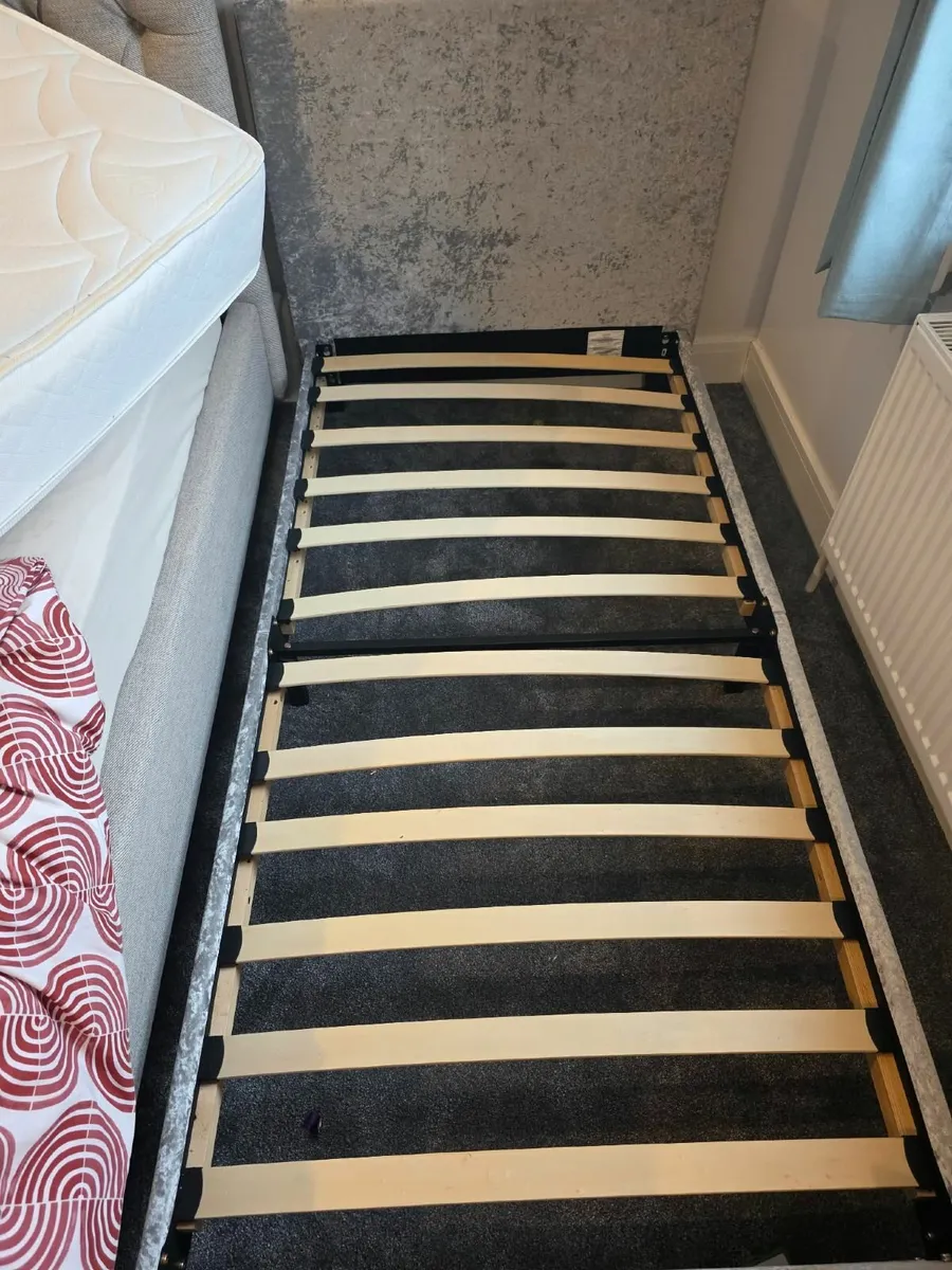 Bed frame  half price like new - Image 3