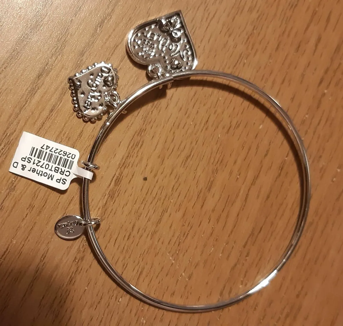 Silver-plated Chrysalis bracelet - NEW - Image 1